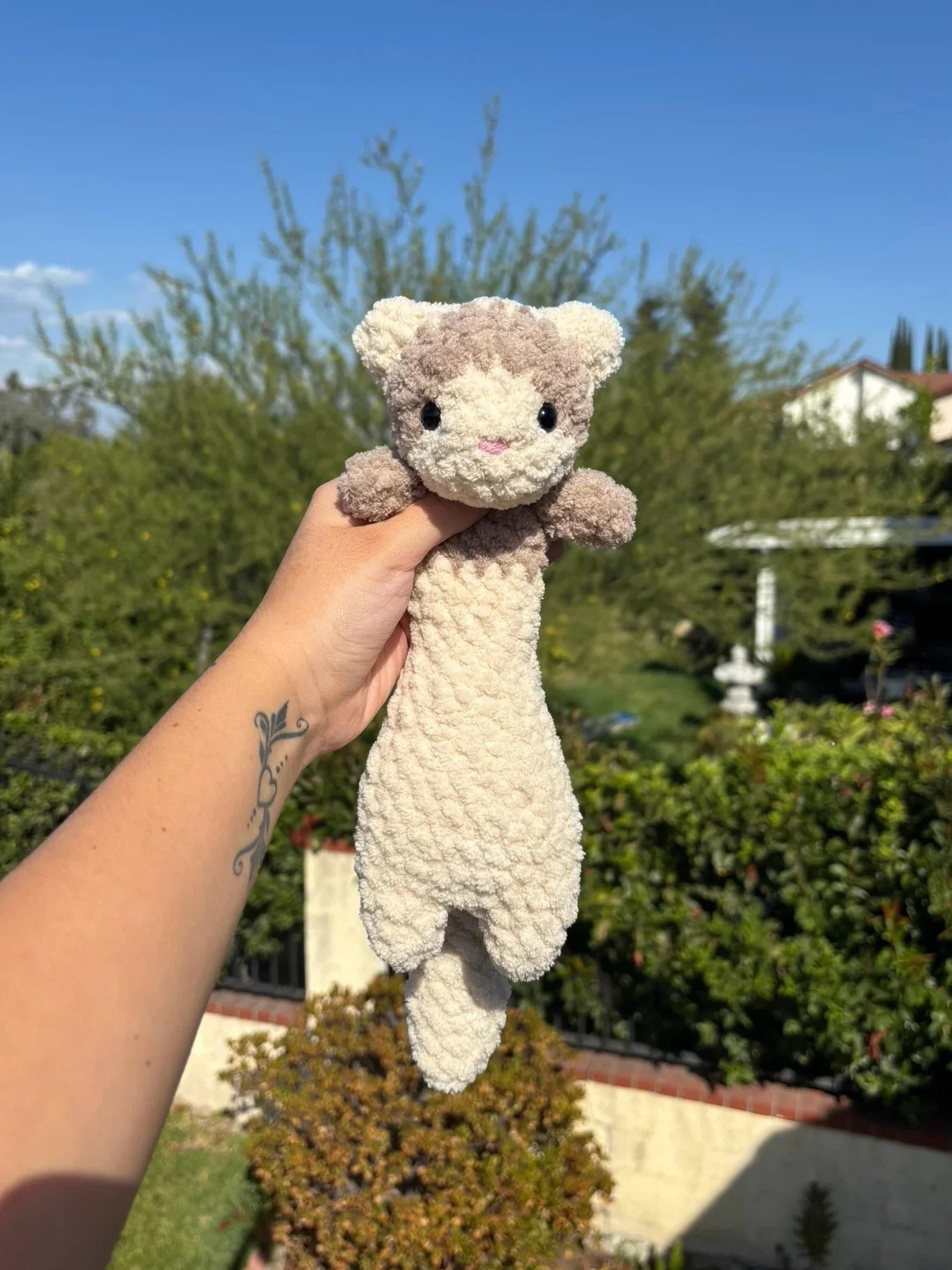 CROCHET WEIGHTED FERRET