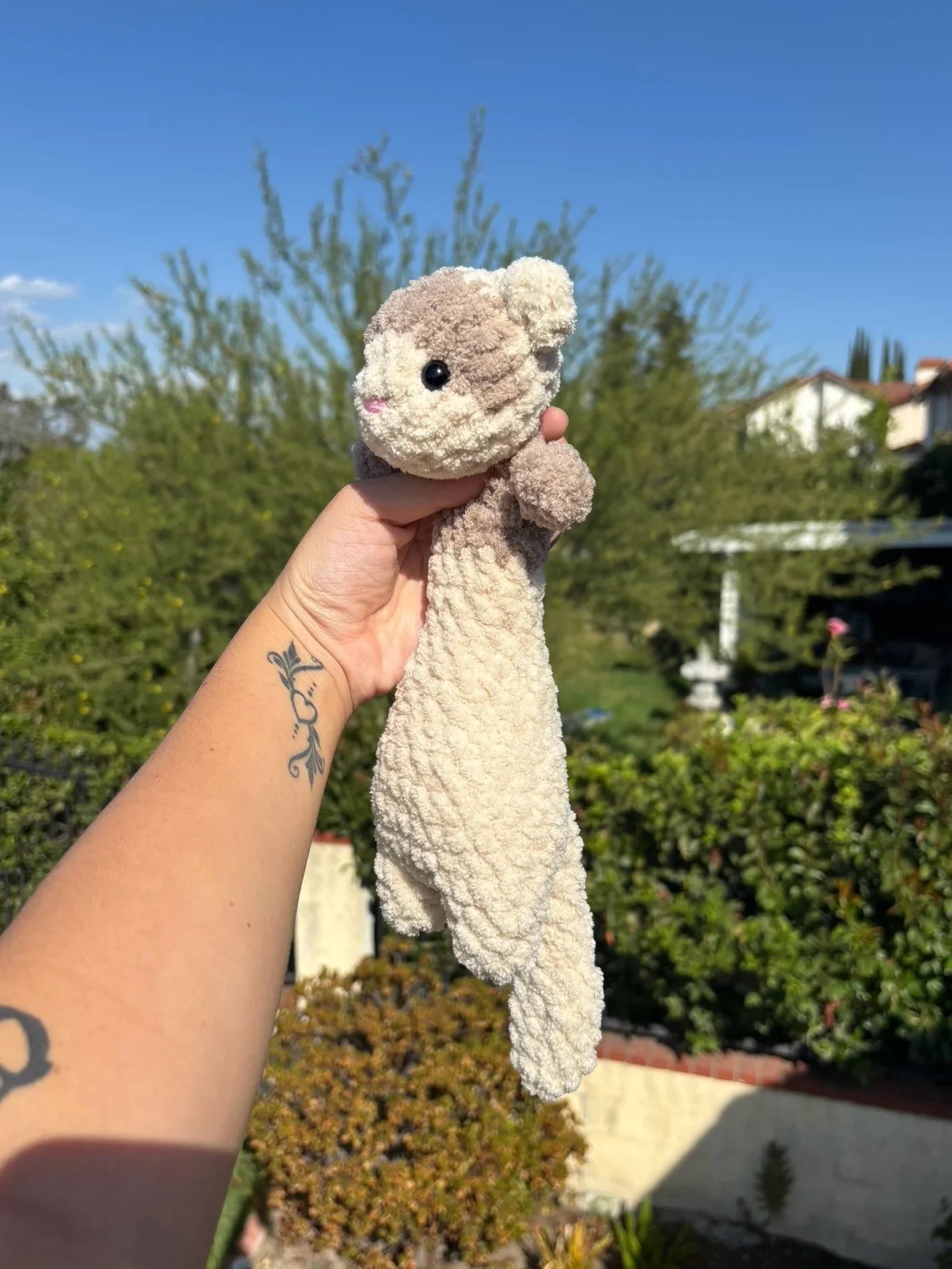 CROCHET WEIGHTED FERRET