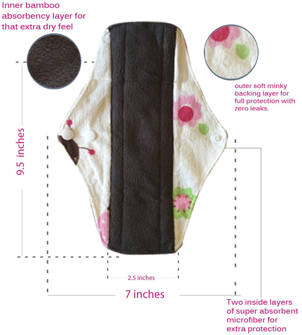 menstrual sanitary napkins